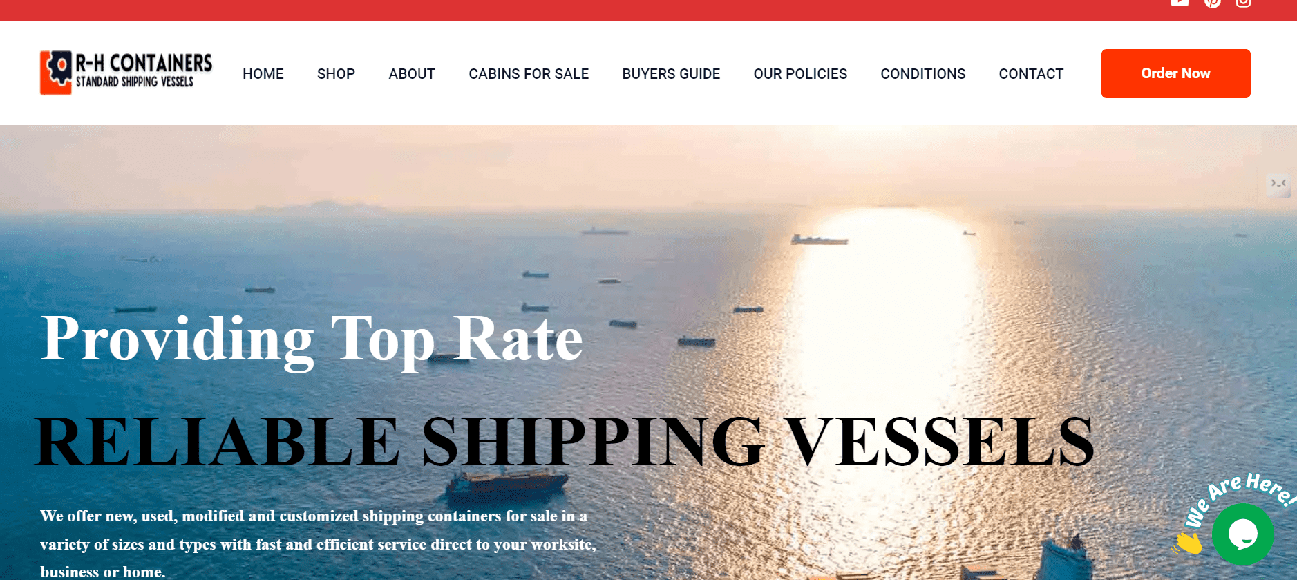 ⚠️ SCAM ALERT: R-H Containers Standard Shipping Vessels (r-hcontainerservice.com)